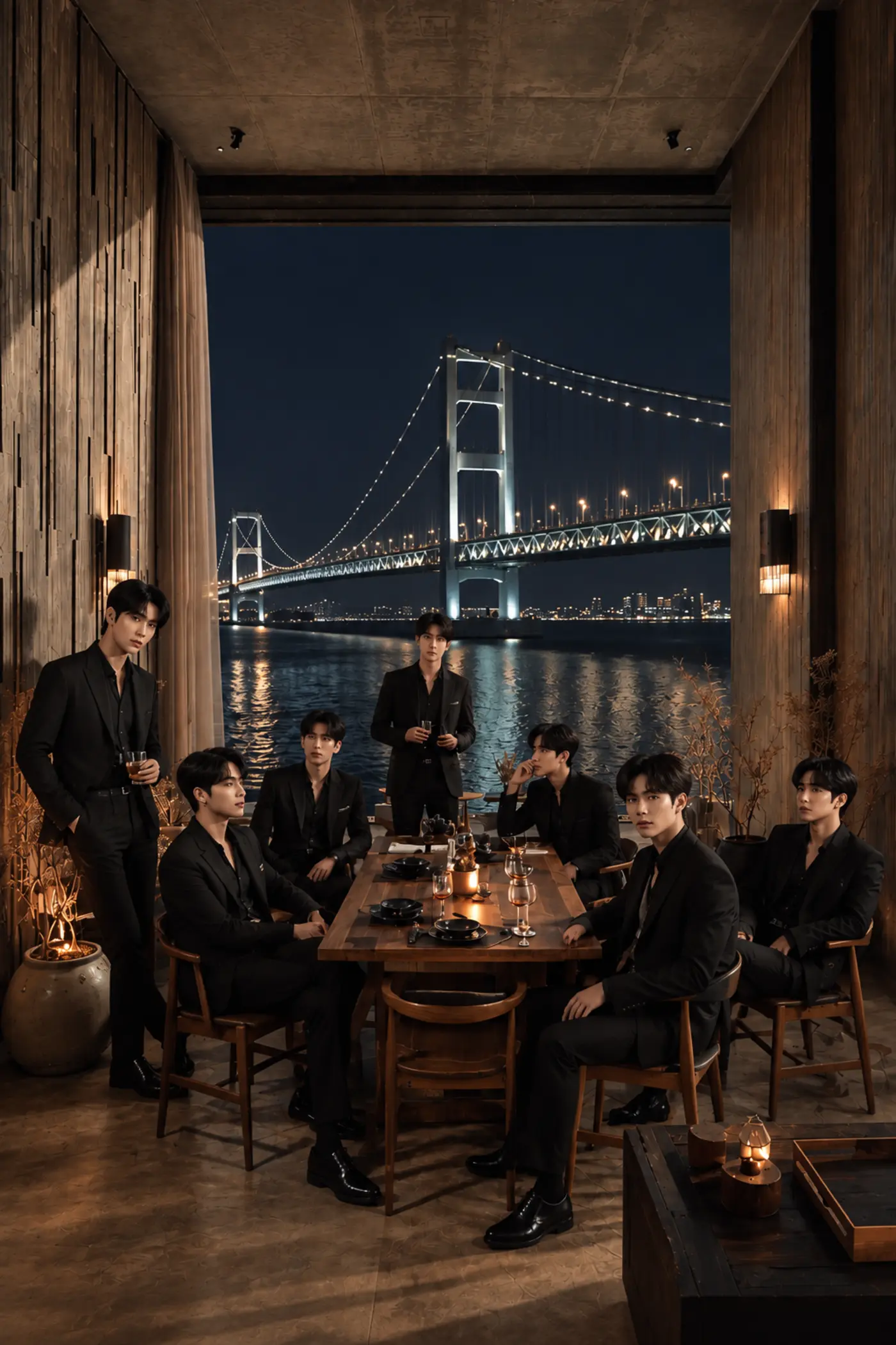 광안리 광안리 해변과 광안대교